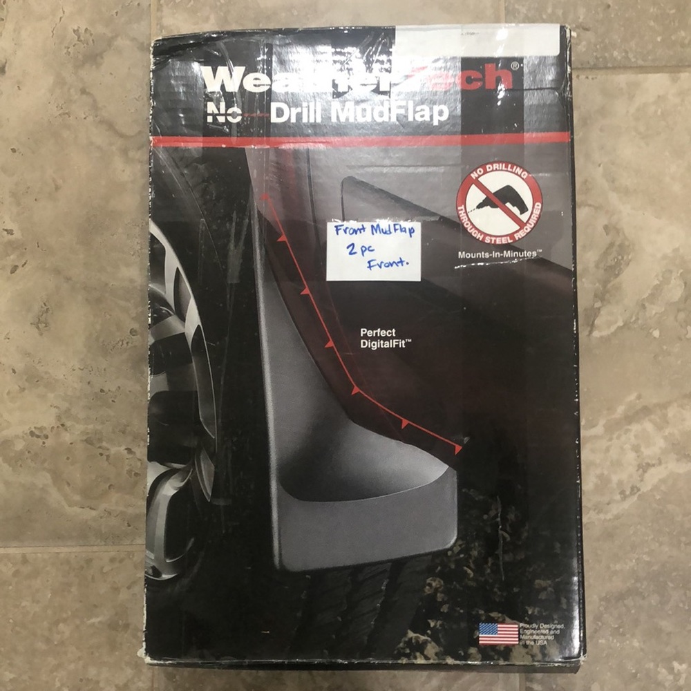 WeatherTech No Drill Front MudFlaps 2008-2010 Ford  Super Duty F-250‎ to F-550